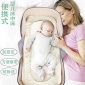 热销婴儿便携式床中床多功能可折叠床防压新生儿bb仿生背包床垫